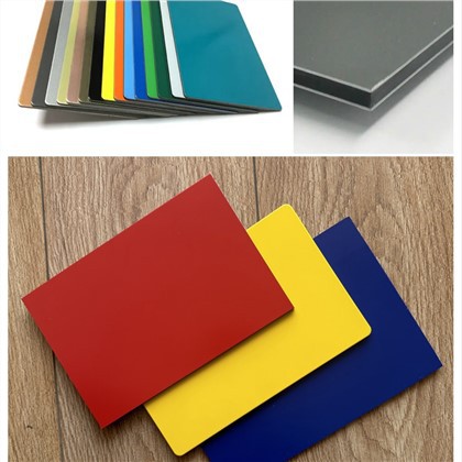 تخصيص Dibond 3mm ACP Plastic Sheet Factory للحصول على لوحة تسجيل الإعلان